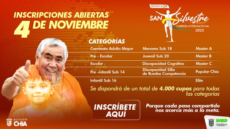 INSCRIPCIONES SAN SILVESTRE 2025