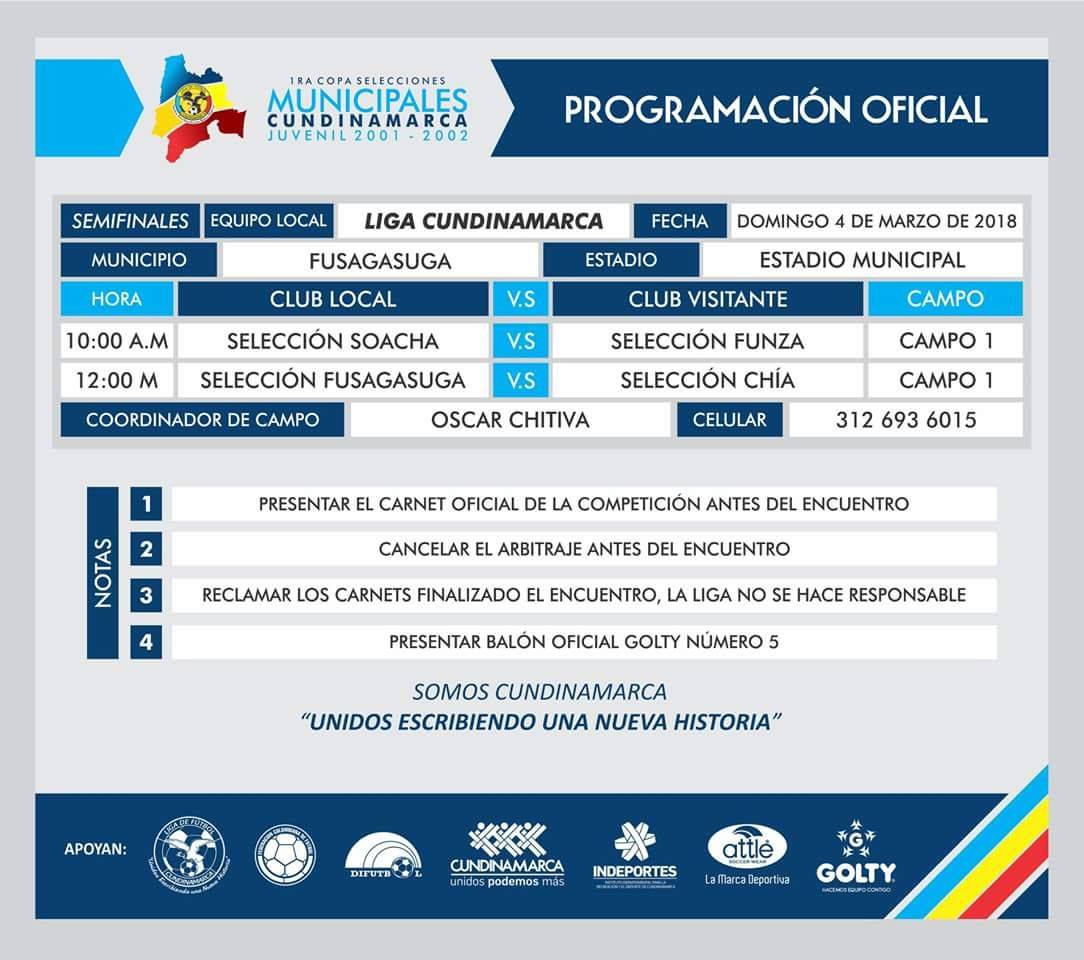 Semifinales sel juvenil