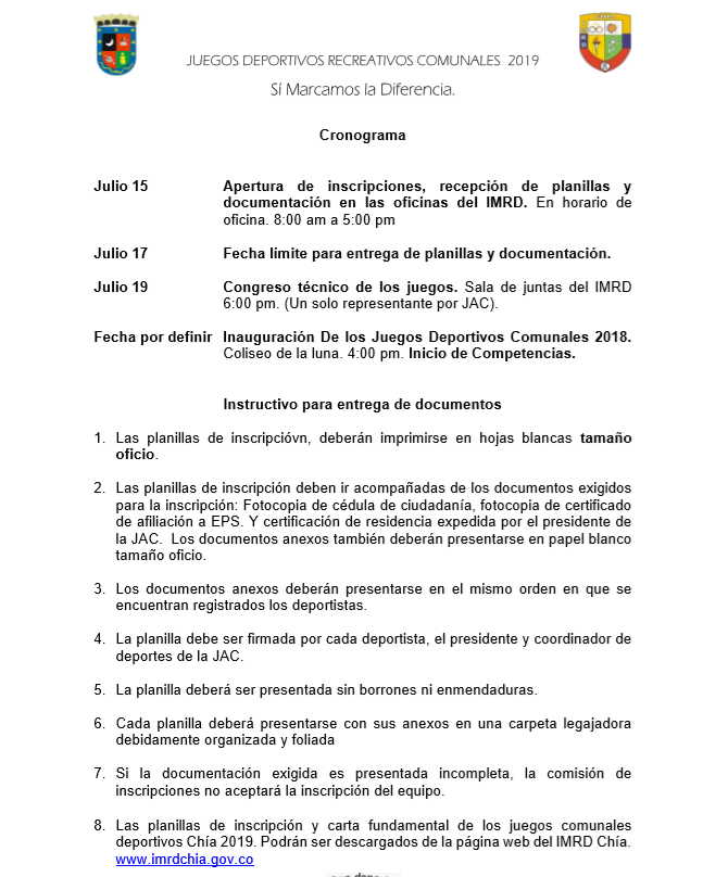 COMUNALES 2019 2 JULIO