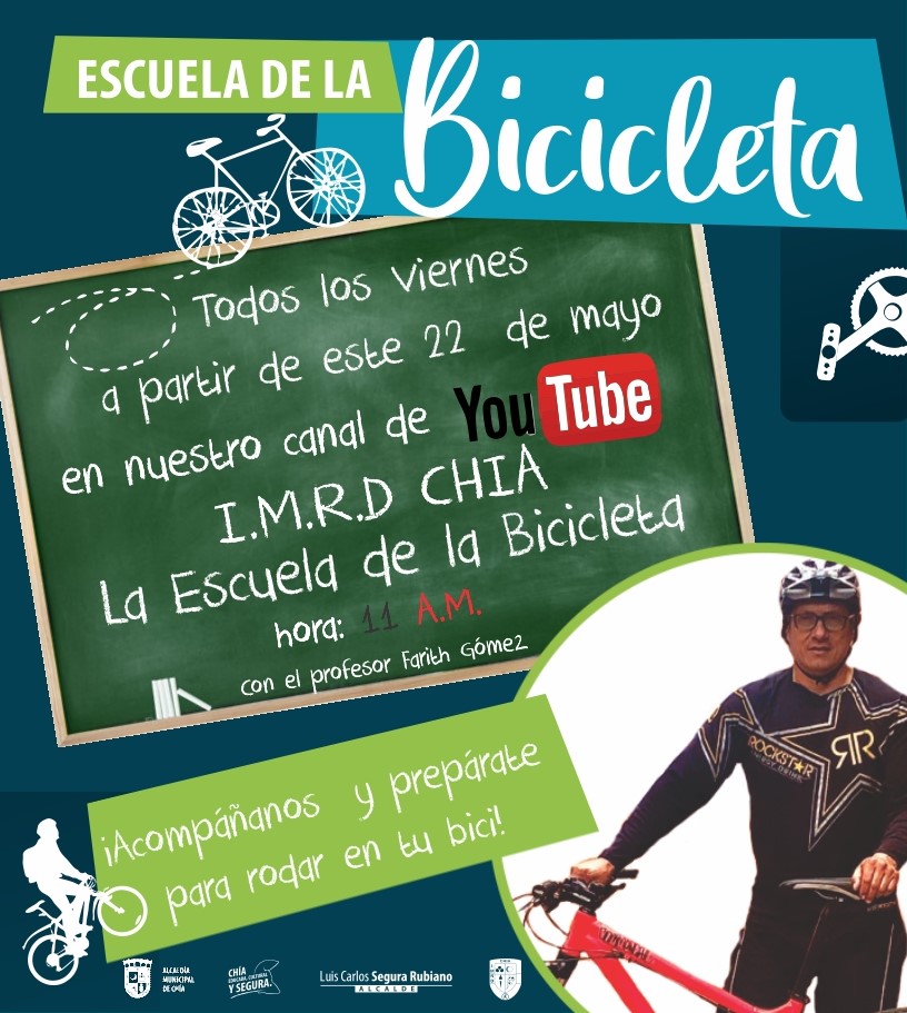 AFICHE ESCUELA DE LA BICICLETA