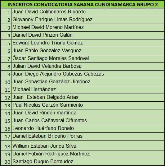 CONVOCATORIA 28 SEP 1