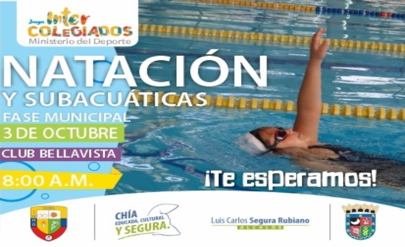 29 de septiembre Natacion Intercolegiados