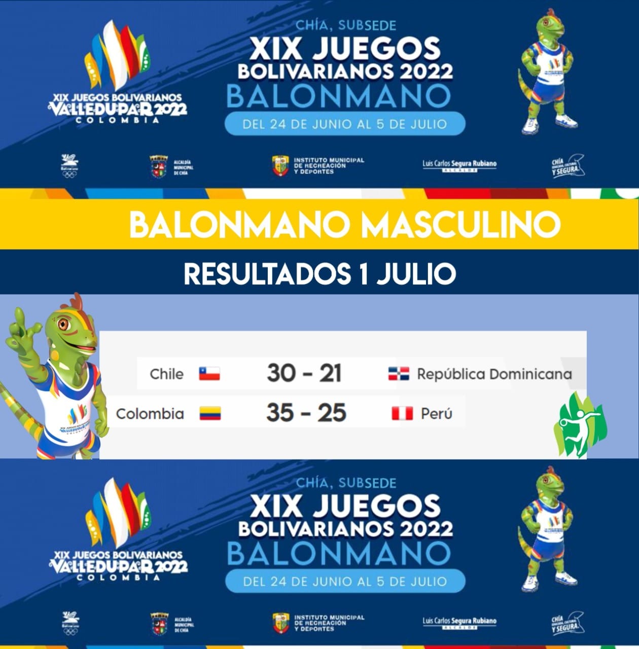 BOLIVARIANOS BALONMANO 2 JULIO 1 2