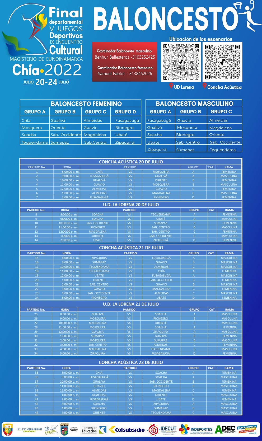 PROGRAMACION BALONCESTO 1