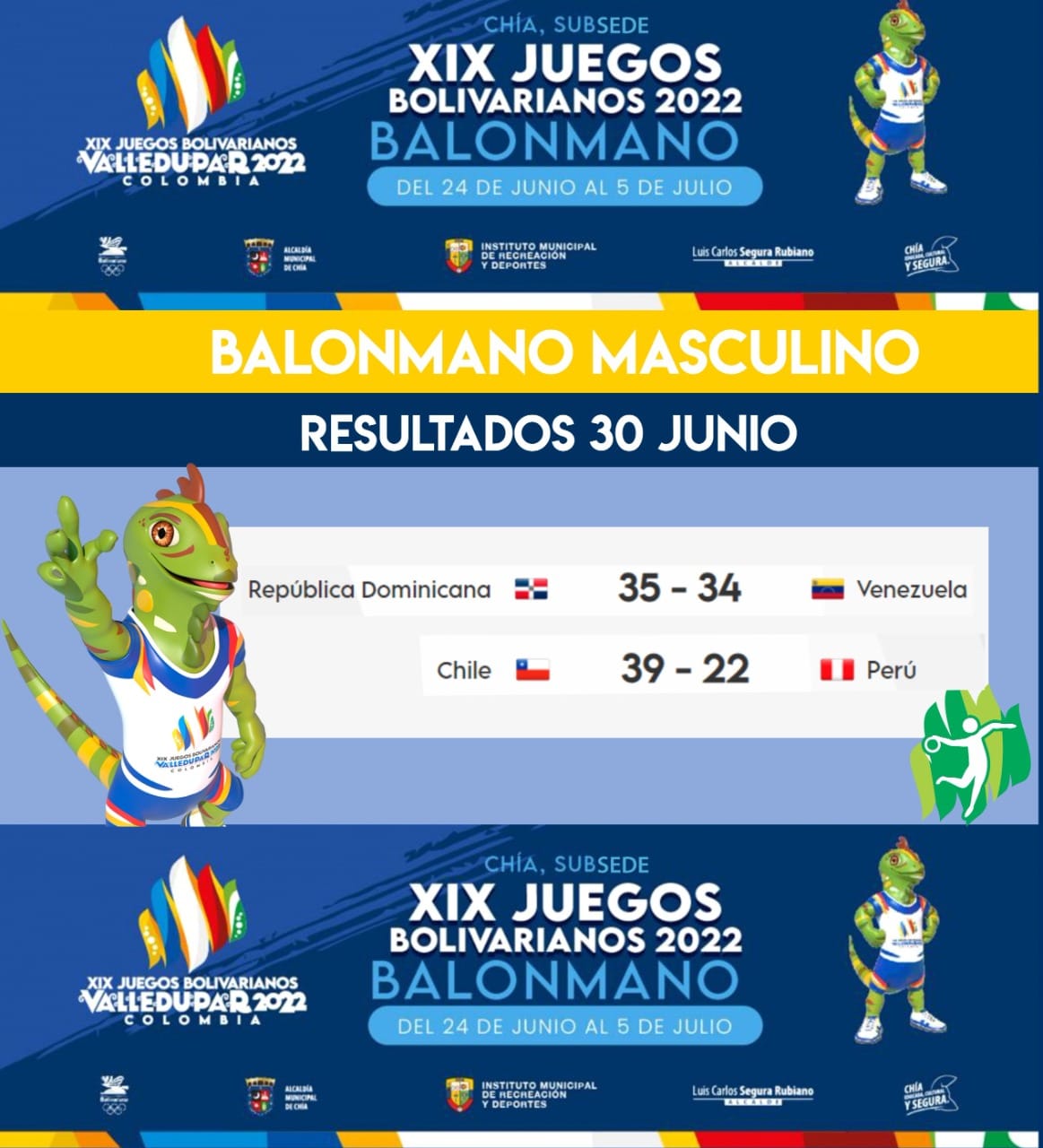 PROGRAMACION BOLIVARIANOS 1