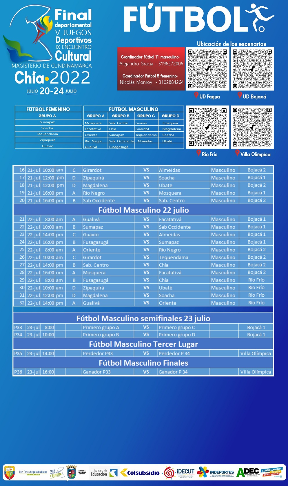 PROGRAMACION FÚTBOL 2