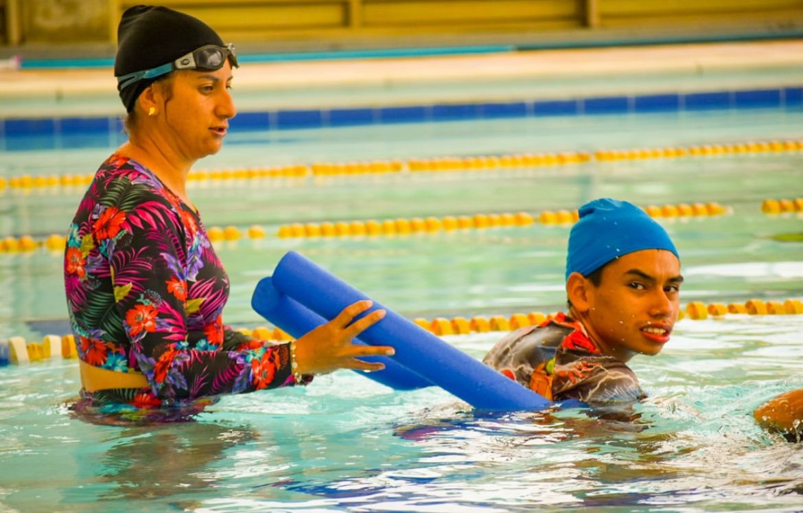 Escuela del Deporte Adaptado de natación2